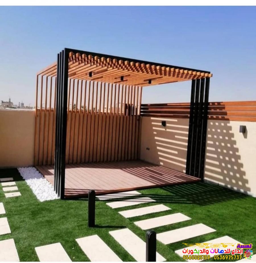 مظلات برجولات مظلات جلسات في جدة مؤسسة لمسة ابداع